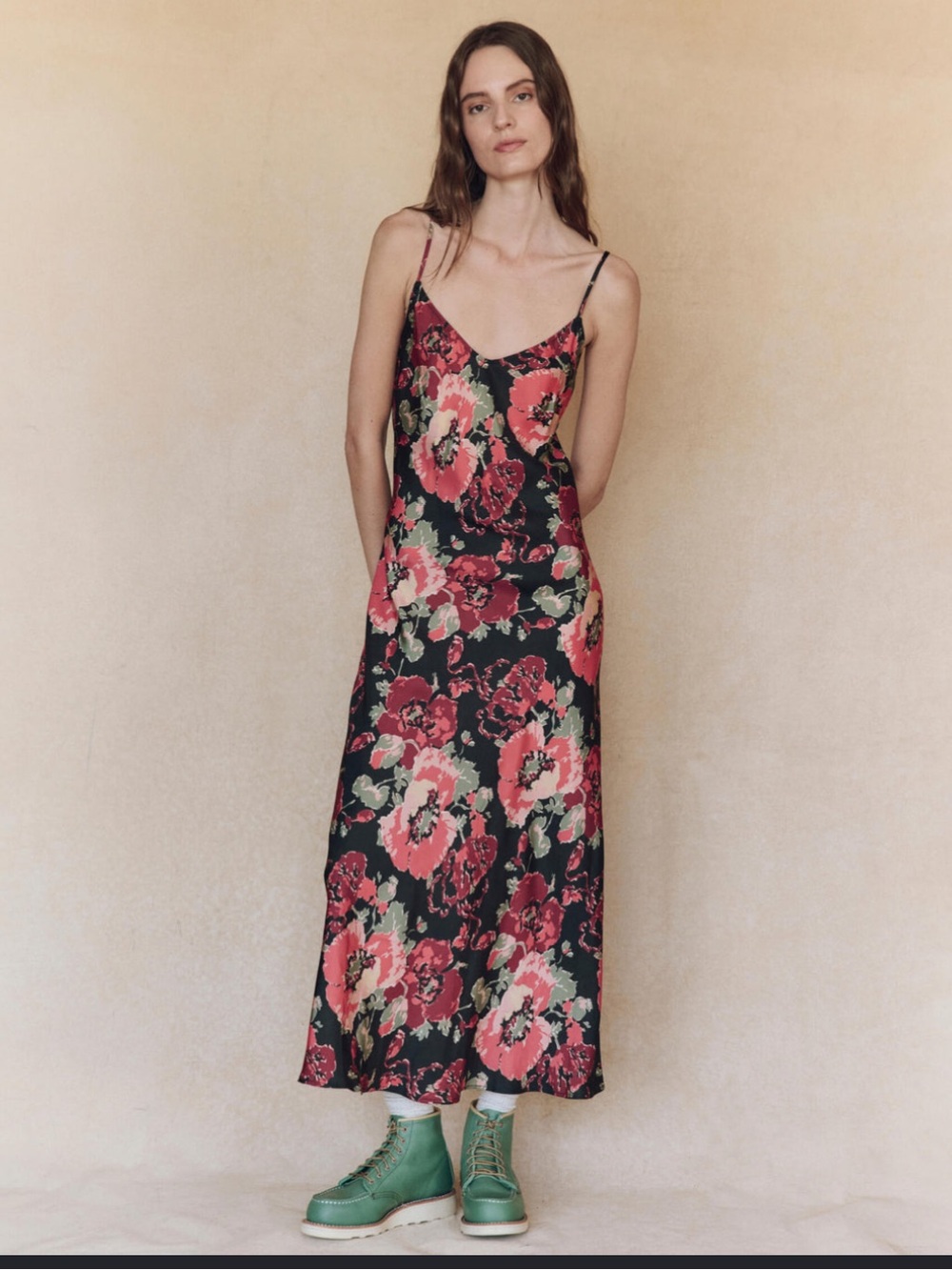 The Great. The Savannah Dress in Charming Rose